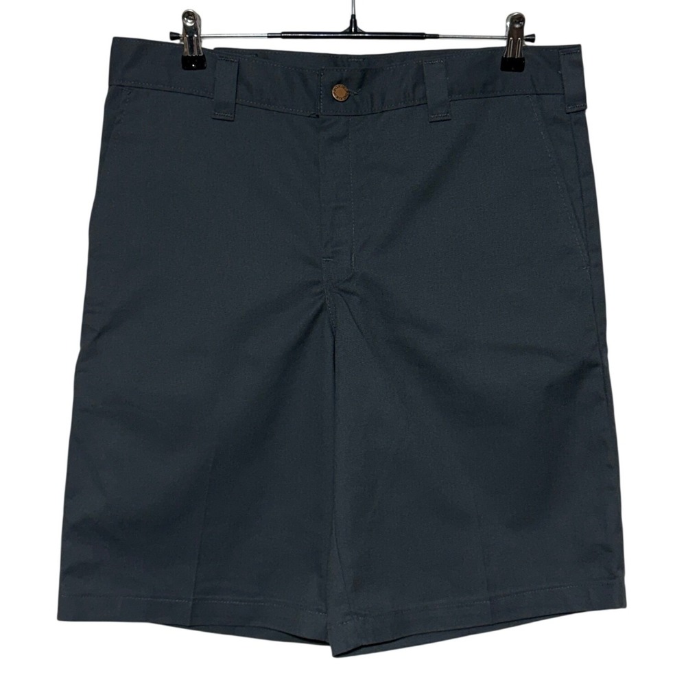 Dickies Shorts Mens 34x11 Gray Flex Fabric Cell Phone Pocket Workwear NEW‎